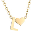 Timeless Initial Necklace | Gold 16