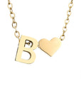 Timeless Initial Necklace | Gold 7