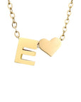 Timeless Initial Necklace | Gold 9