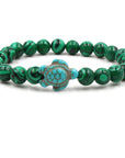 Turtle Bracelet | Natural Stone Beads 4