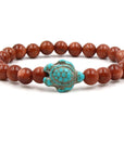 Turtle Bracelet | Natural Stone Beads 5