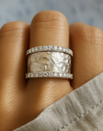 Vintage Zirconia Ring | Silver 0