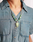 Adoring Amazonite Pendant Necklace | Amazonite 2