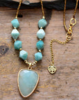 Adoring Amazonite Pendant Necklace | Amazonite 4