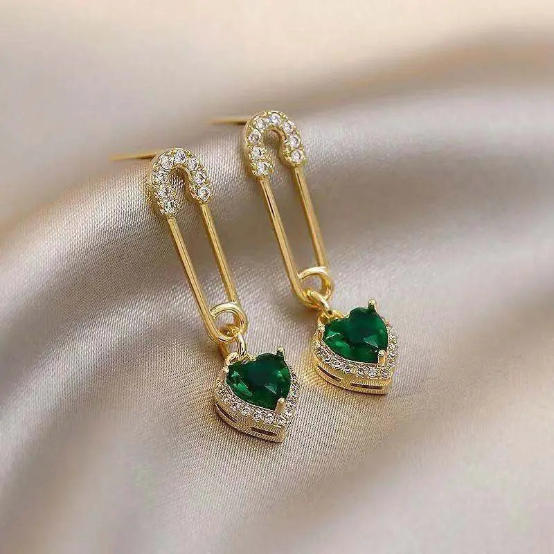 Amarisse Viridelle Dangle Earrings | Gold 0