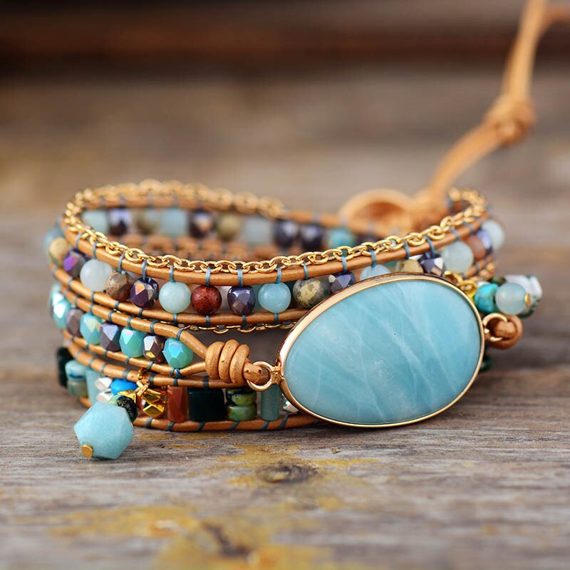 Amazonite Healing Bracelet | Natural Stones 0