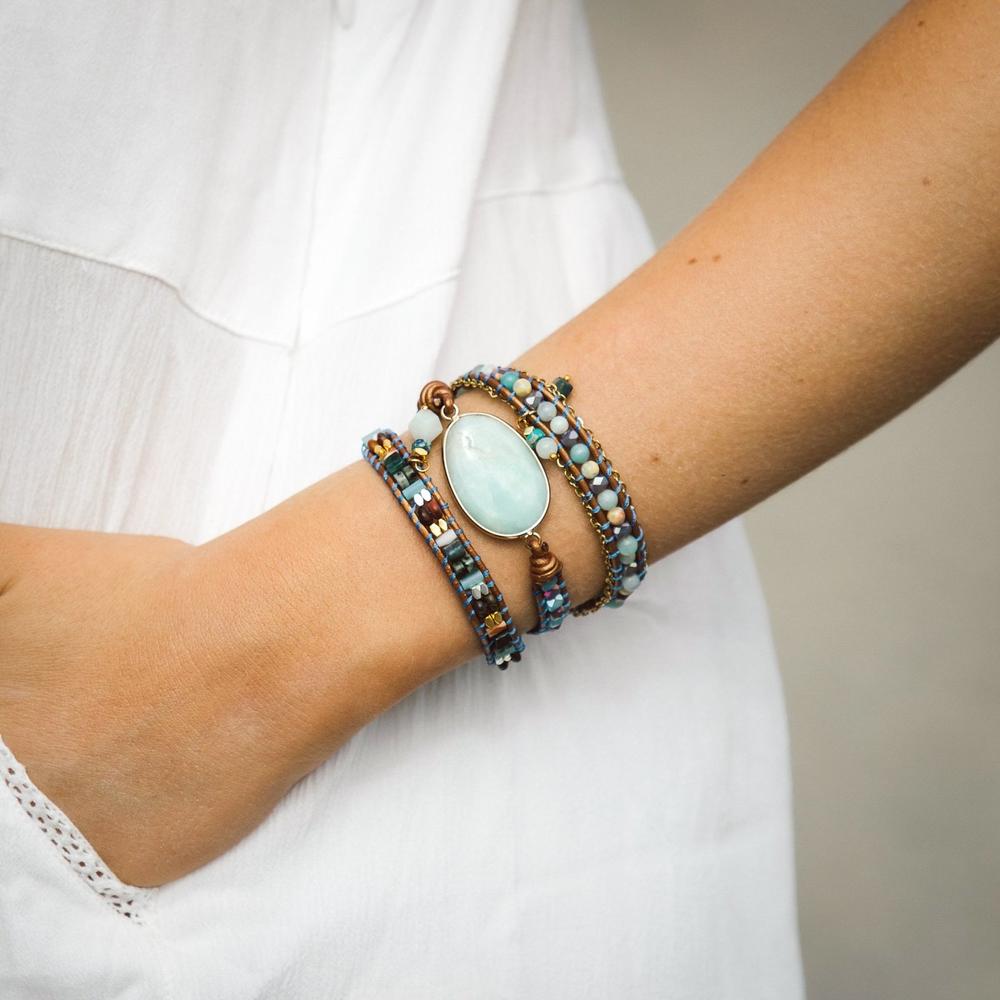 Amazonite Healing Bracelet | Natural Stones 1