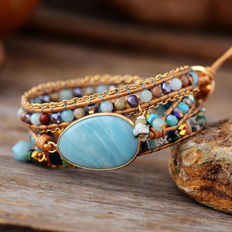 Amazonite Healing Bracelet | Natural Stones 2