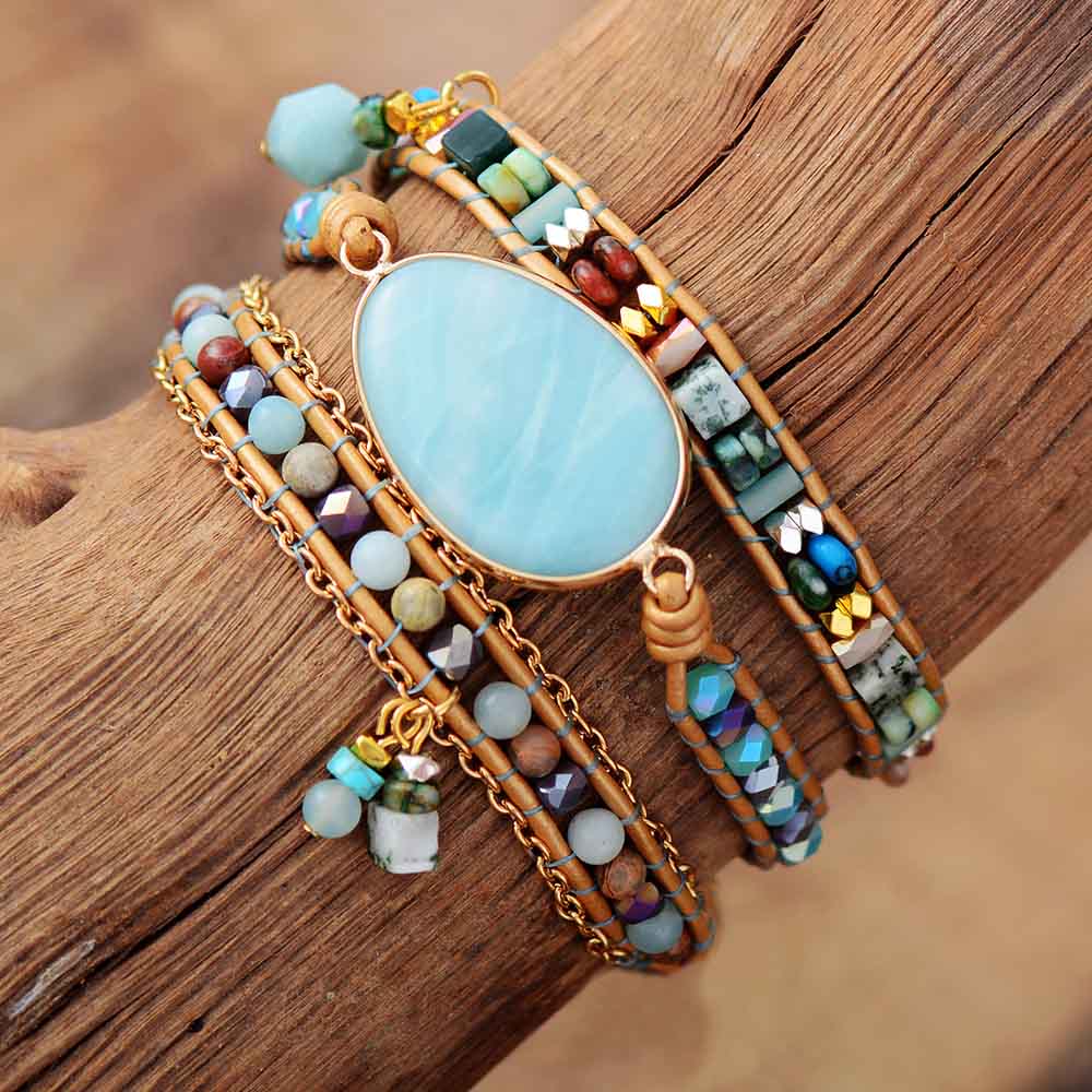 Amazonite Healing Bracelet | Natural Stones 3