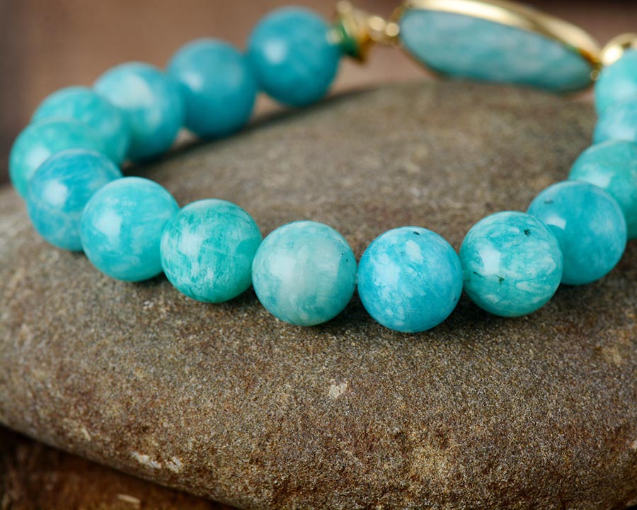 Amazonite Prosperity Bracelet | Natural Stone 1