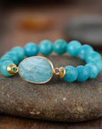 Amazonite Prosperity Bracelet | Natural Stone 4