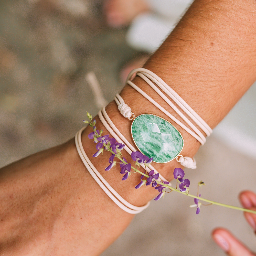 Amazonite Wrap Bracelet | Natural Gemstone 2