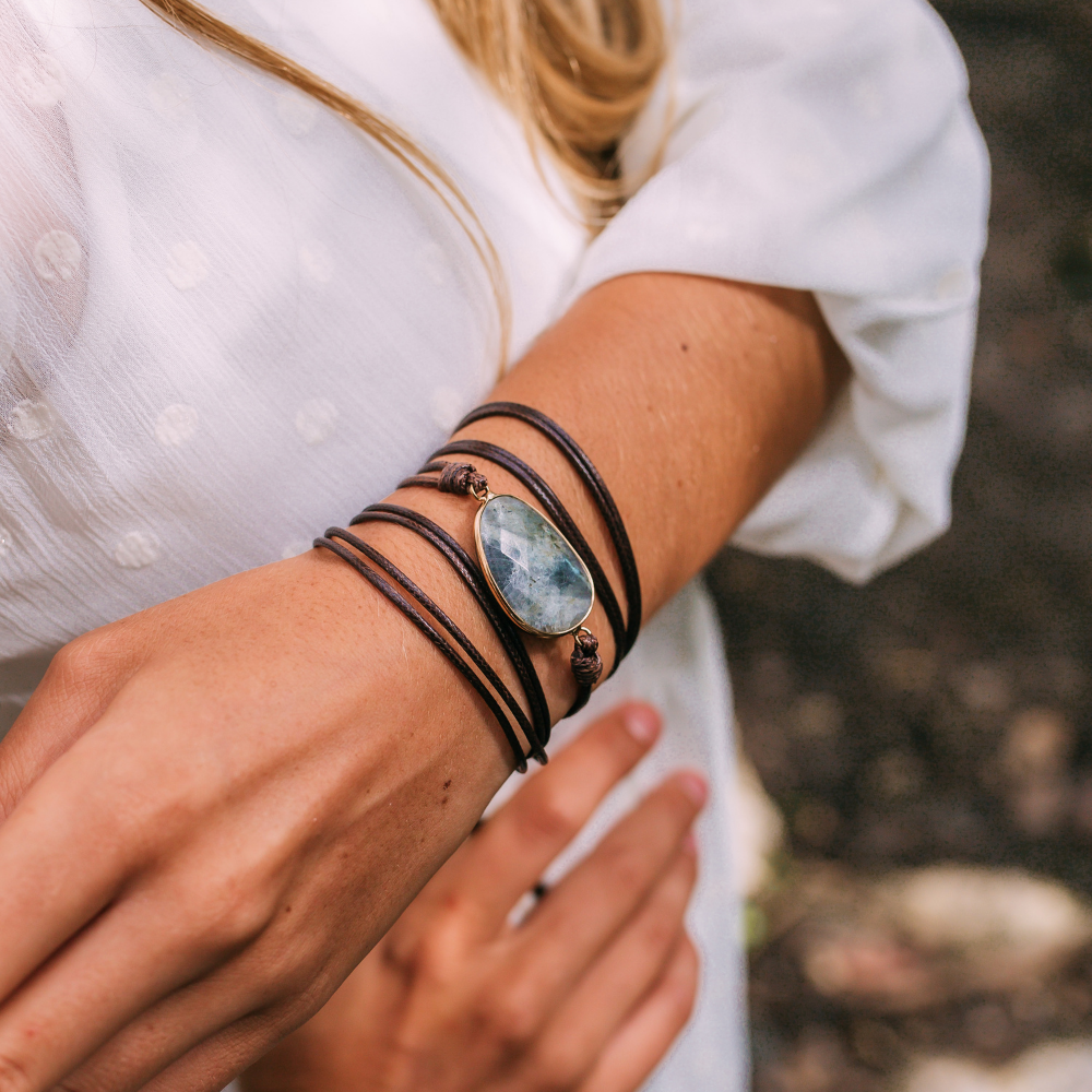 Amazonite Wrap Bracelet | Natural Gemstone 3