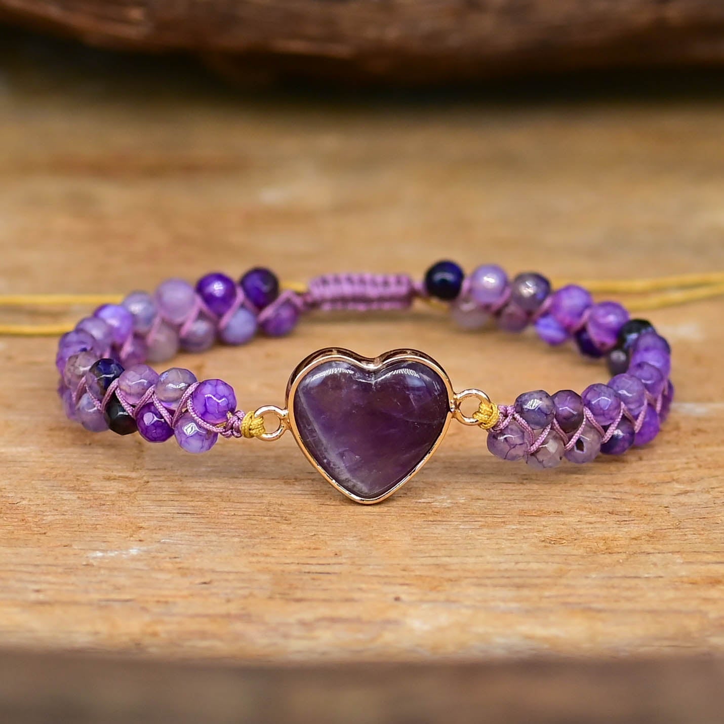 Amethyst Love Bracelet | Amethyst 0