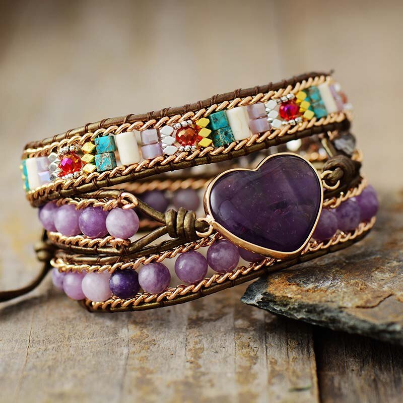 Amethyst Love Protection Bracelet | Gemstone 2