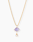 Amethyst Serenity Necklace | Stainless Steel 2
