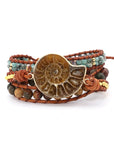 Ammonite Fossil Bracelet | Natural Stone 4