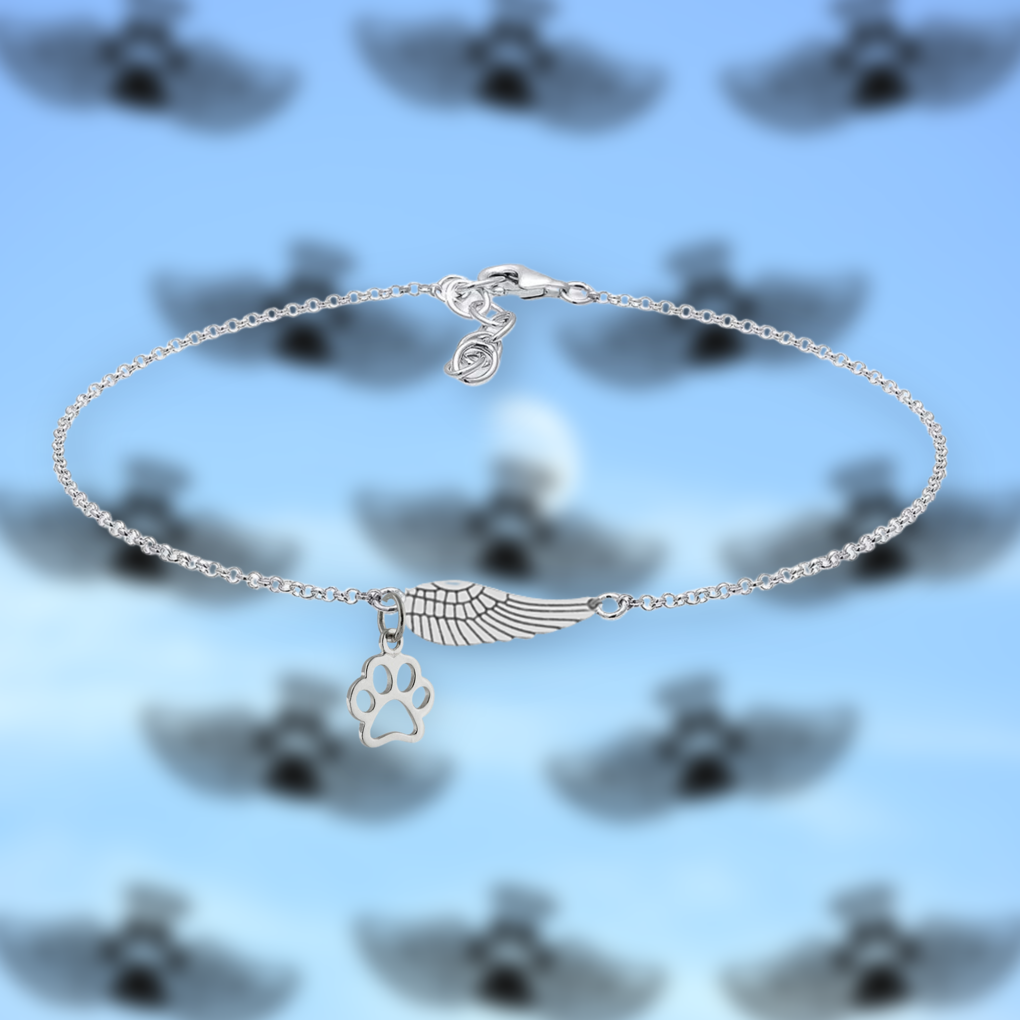 Angel Paw Bracelet | Silver Alloy 4