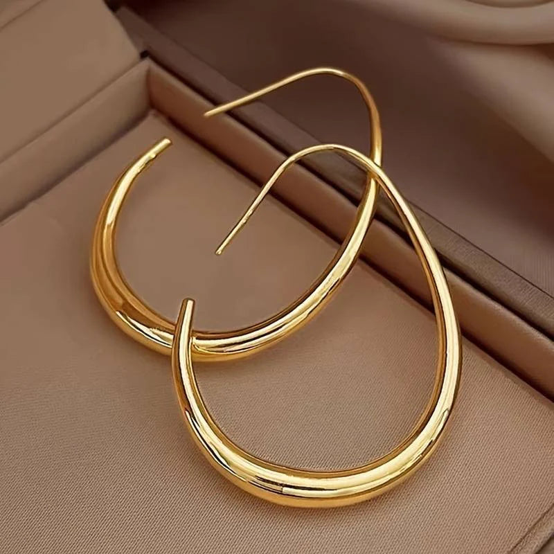 Antique Gold Hoop Earrings | Gold 0