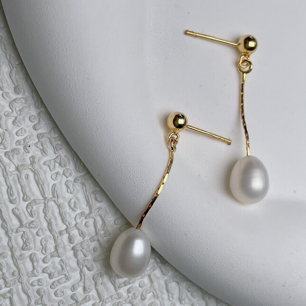 Baby Fresh Pearl Earrings | Pearl 0