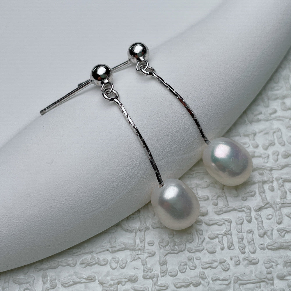 Baby Fresh Pearl Earrings | Pearl 1