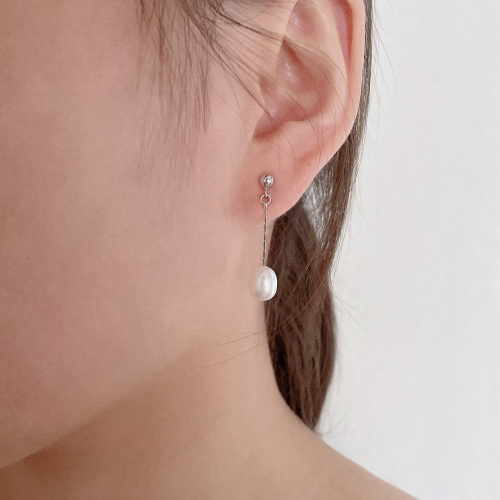 Baby Fresh Pearl Earrings | Pearl 3