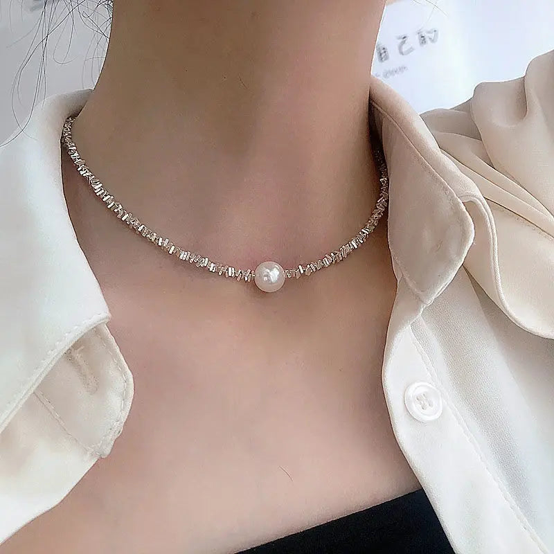 Basic Pearl Necklace | Pearl 0