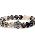 Beaded Paw Bracelet | Natural Stone 2