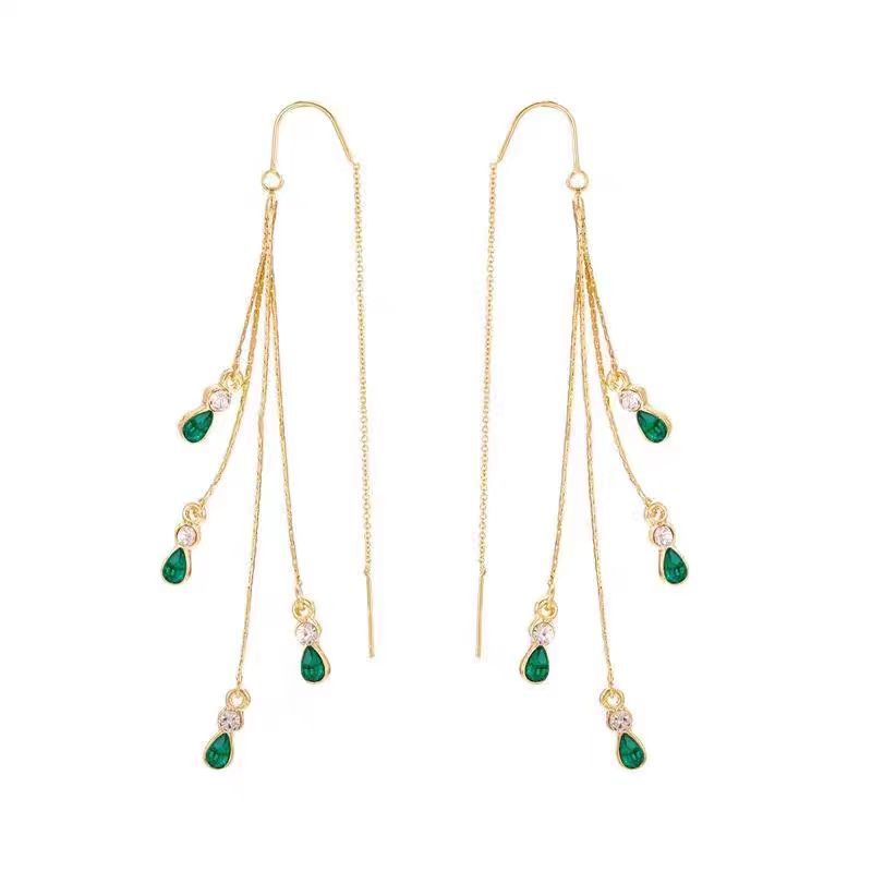 Calista Moreau Tassel Earrings | Gold 0