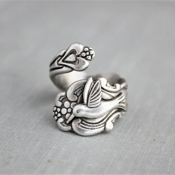 Carla's Hummingbird Ring | Unique Jewelry | Handcrafted Accessories | Meaningful Keepsakes 0
