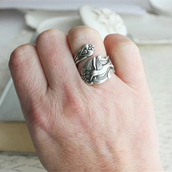 Carla's Hummingbird Ring | Unique Jewelry | Handcrafted Accessories | Meaningful Keepsakes 4