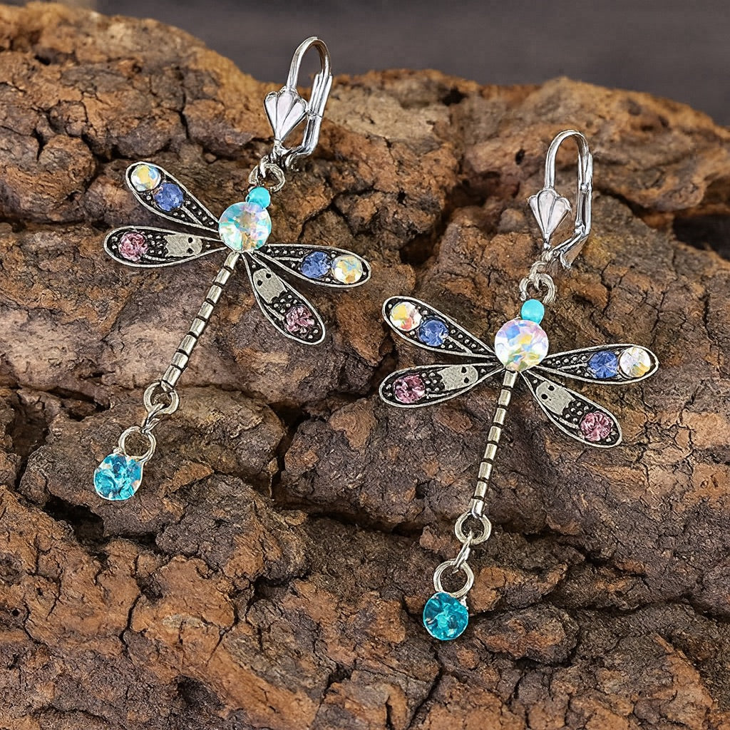 Carla's Unique Dragonfly Earrings | Handcrafted Jewelry | Elegant Accessories 1