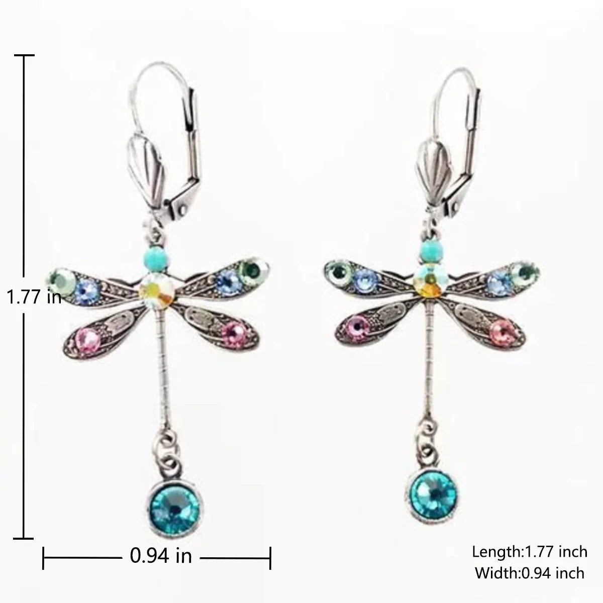 Carla's Unique Dragonfly Earrings | Handcrafted Jewelry | Elegant Accessories 4