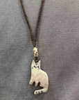 Celestial Cat Pendant Necklace | Premium Alloy 1