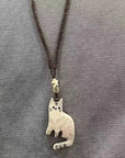 Celestial Cat Pendant Necklace | Premium Alloy 7