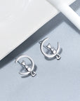 Celestial Cat | Sterling Silver Earrings | Cat Jewelry | Whimsical Accessories 0