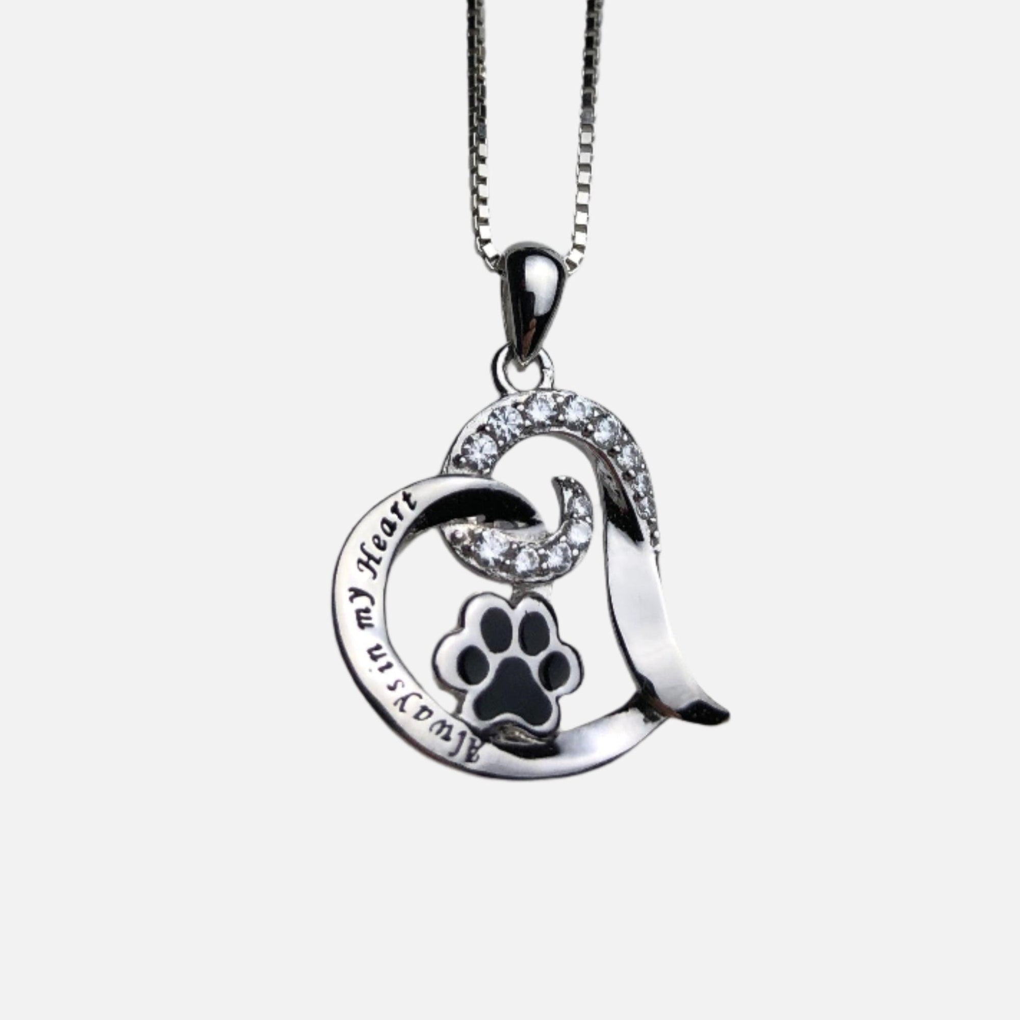 Cherished Companion | Dog Memorial Necklace | Heart Pendant | Stainless Steel Jewelry 1