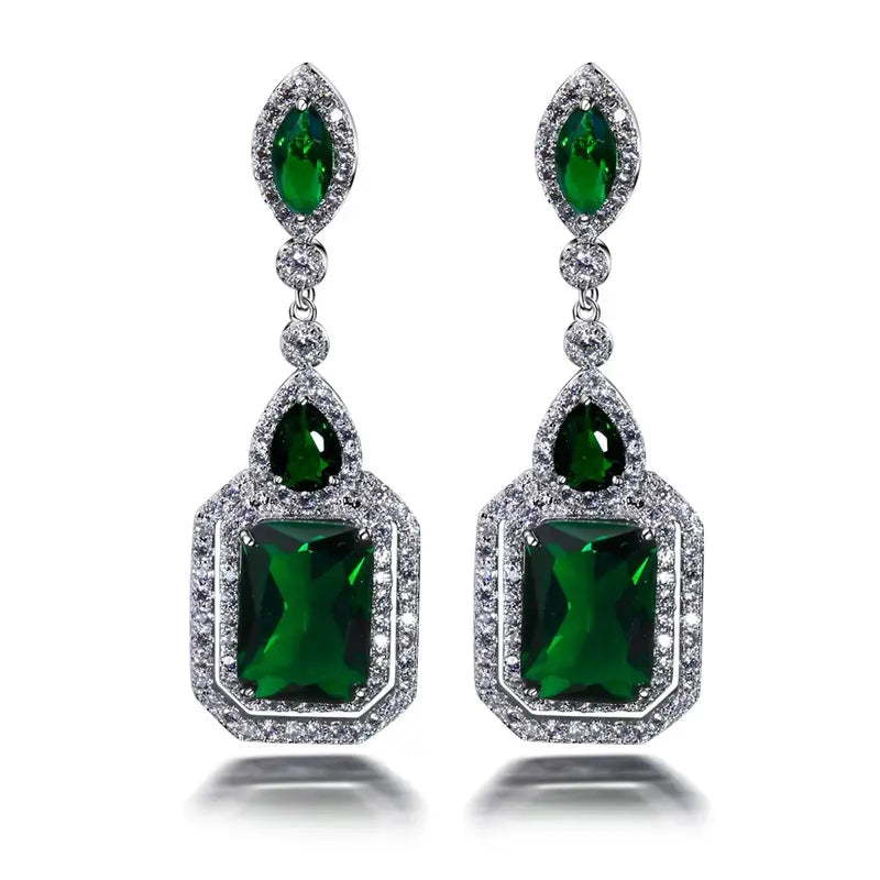 Clarion Verdancia Earrings | White Gold 3