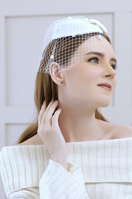 Classic Sapphire Stud Earrings | White Gold 1