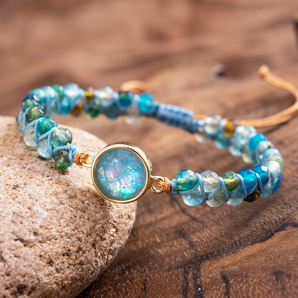 Clear Opal Bracelet | Copper 1