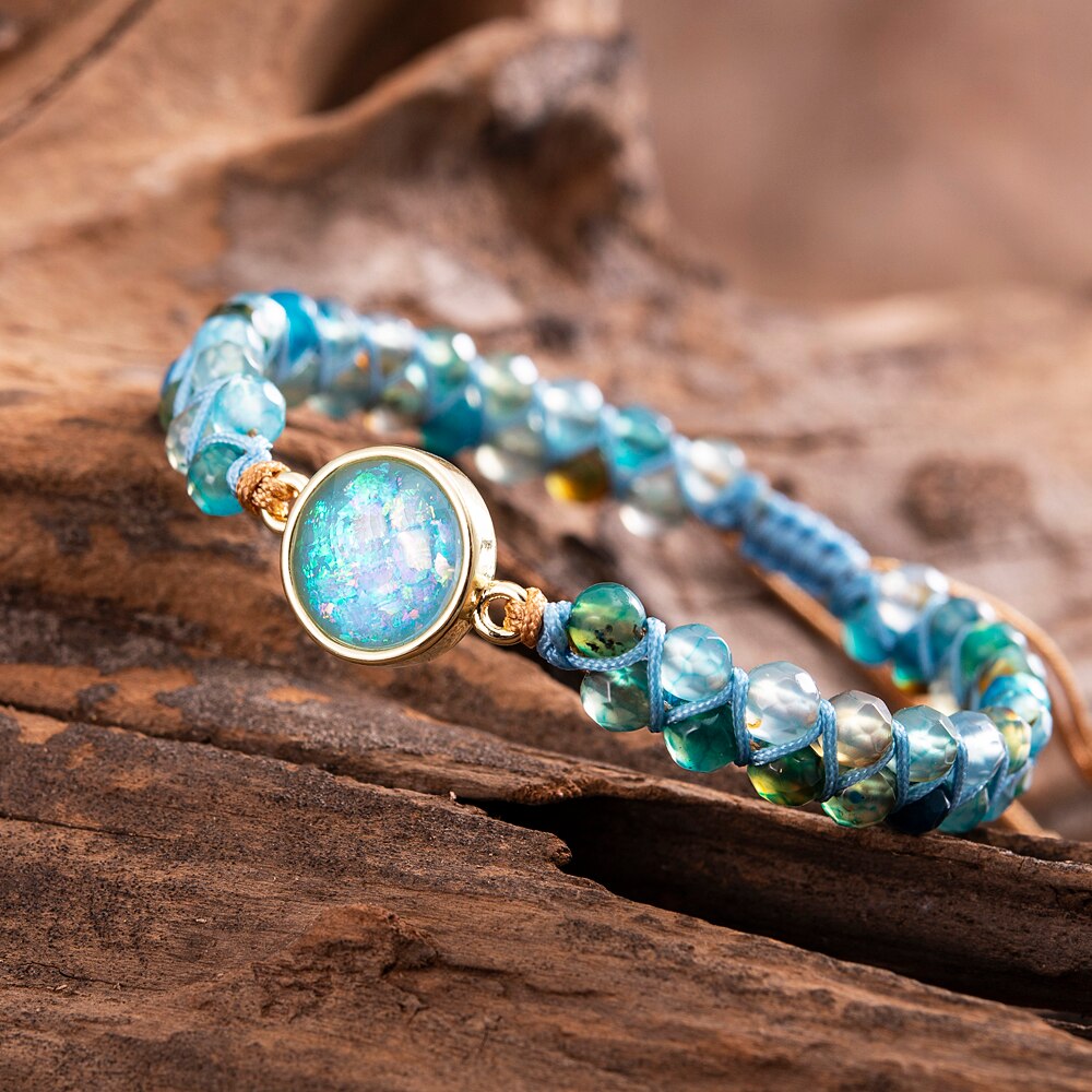 Clear Opal Bracelet | Copper 3