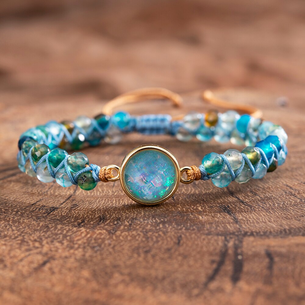 Clear Opal Bracelet | Copper 5