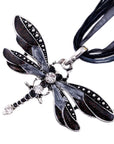 Crystal Dragonfly Pendant Necklace | Alloy 2