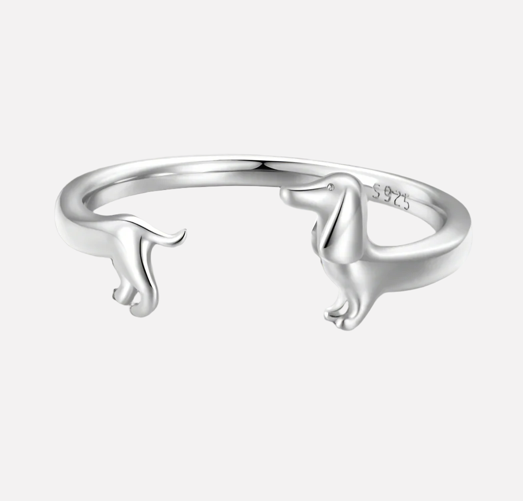 Dachshund Dream | Dog Jewelry | Adjustable Ring | Pet Lover Accessory 0