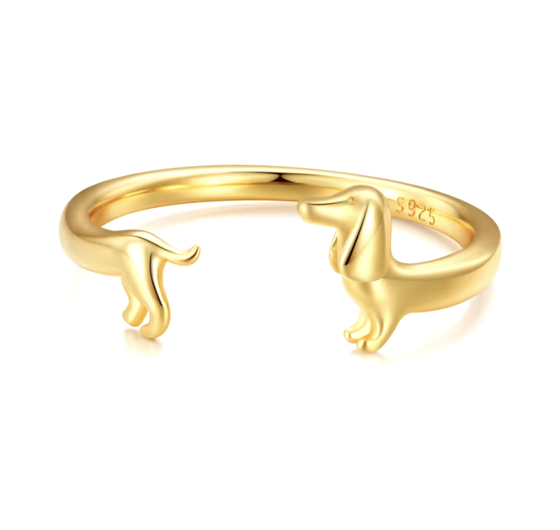 Dachshund Dream | Dog Jewelry | Adjustable Ring | Pet Lover Accessory 1