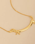 Dachshund Necklace | Gold-Plated 4