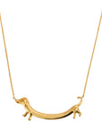 Dachshund Necklace | Gold-Plated 6