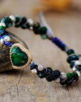 Dazzling Jasper Heart Bracelet | Jasper 1