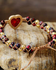 Dazzling Jasper Heart Bracelet | Jasper 3