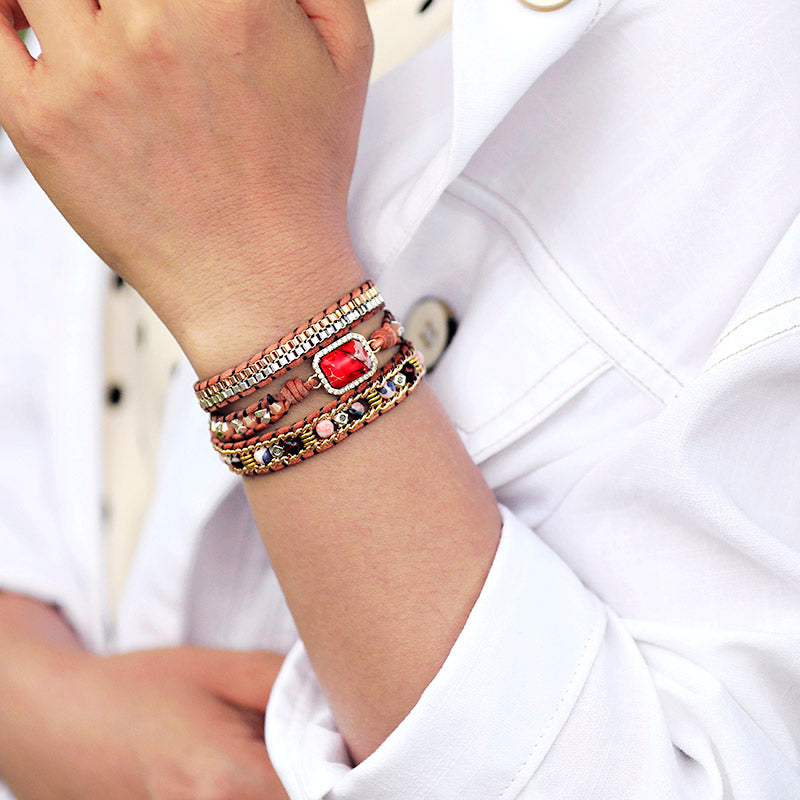 Dazzling Jasper Wrap Bracelet | Jasper 2